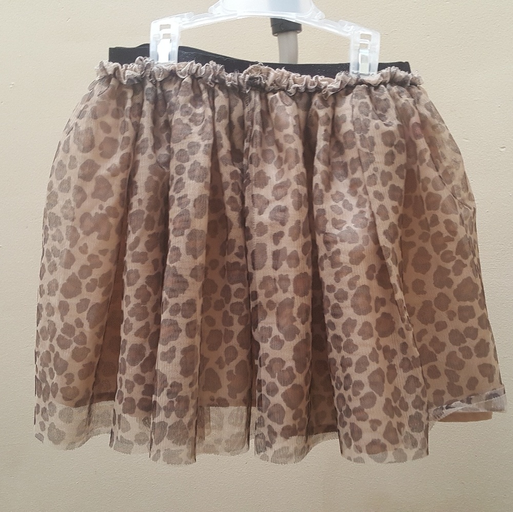 Cheetah print tutu